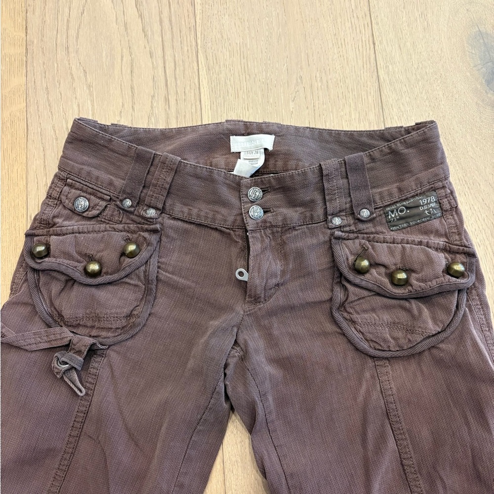 Diesel Y2K Brown Trousers